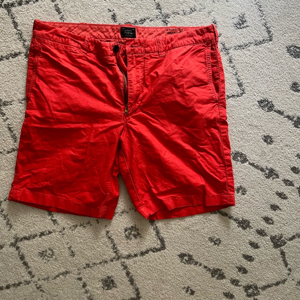 J.Crew men’s 34 waist 9” inseam shorts